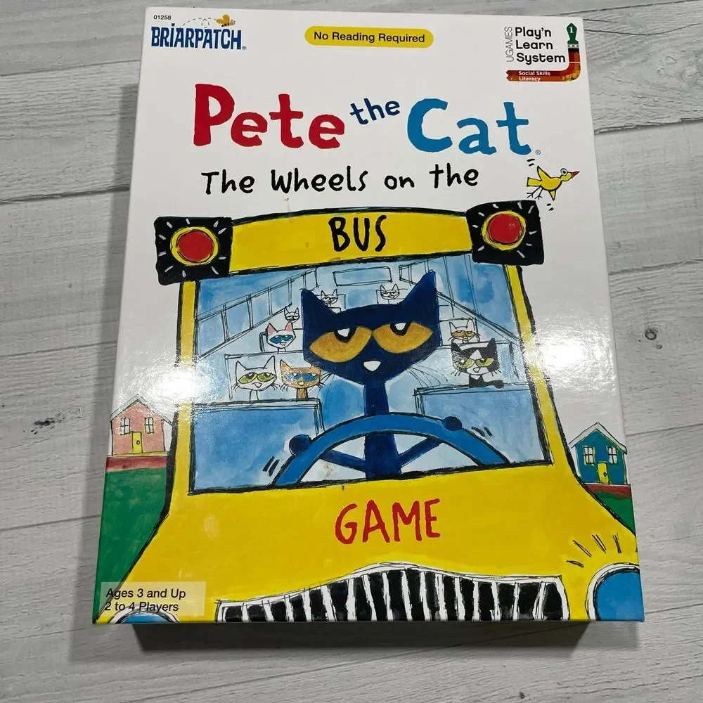 Pete the‎ Cat Wheels on the Bus game